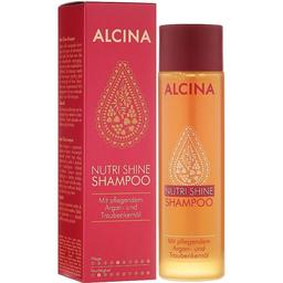 Шампунь Alcina Nutri Shine Oil Shampoo с аргановым маслом, 250 мл