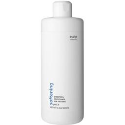 Смягчающий шампунь-кондиционер Scalp Softening Shampoo & Conditioner Silk Proteins, с протеинами шелка, 500 мл