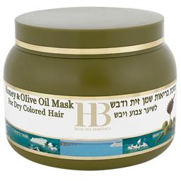 Маска для окрашенных волос Health&Beauty, с оливковым маслом и медом, 250 мл