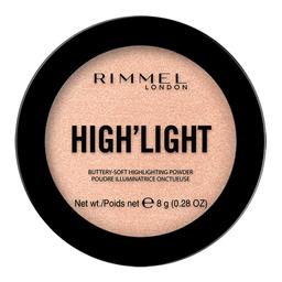 Пудра-хайлайтер Rimmel High'light, тон 002 (Candlelit), 8 г (8000019767017)
