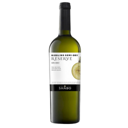 Вино Shabo Reserve Рислінг, біле, напівсухе, 12,4%, 0,75 л