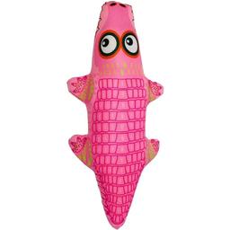 Іграшка для собак Fox Рожевий крокодил, оксфорд, 26х12 см
