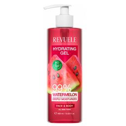 Гель для тела Revuele Hydrating Gel 99% Watermelon Deeply Moisturizes, увлажняющий, 400 мл