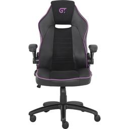Геймерське крісло GT Racer чорне з фіолетовим (X-2760 Black/Violet)