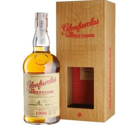 Віскі Glenfarclas The Family Cask 1998 Single Malt Scotch Whisky, в дерев'яній коробці, 55.9%, 0.7 л