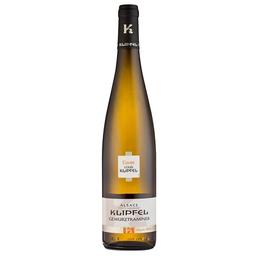 Вино Cuvee Louis Klipfel Gewurztraminer dʻAlsace AOP, белое, полусладкое, 13%, 0,75 л