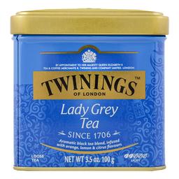 Чай черный Twinings Lady Grey, 100 г (109095)