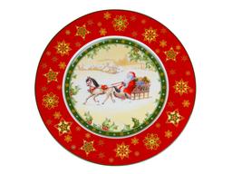 Блюдо Lefard Christmas Collection, порцеляна, 26 см (986-034)