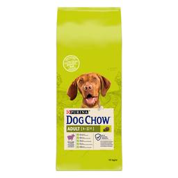 Сухий корм для собак Dog Chow Adult 1+, з ягням, 14 кг