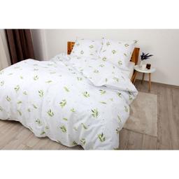 Комплект постільної білизни ТЕП Happy Sleep Duo Greece євро білий з зеленим (2-04009_26579)