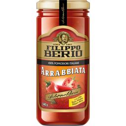 Соус Filippo Berio томати з гострим перцем Арраббіата, 340 г (923020)