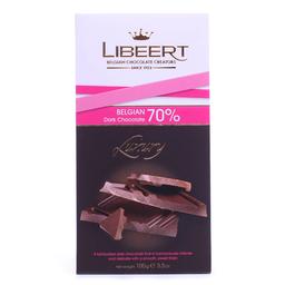 Шоколад чорний Libeert 70%, 100 г (623984)