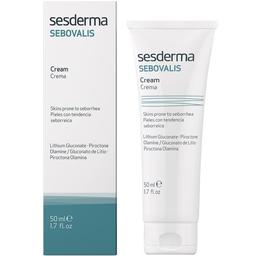 Крем для обличчя проти себорейного дерматиту Sesderma Sebovalis Facial Cream 50 мл