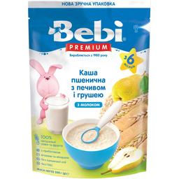 Молочная каша Bebi Premium Пшеничная с печеньем и грушей 200 г (1105074)