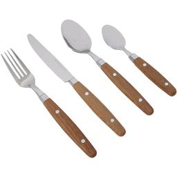 Набір столових приборів Gimex Cutlery Nature Wood 16 предметів (6960904)