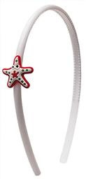 Обруч для волос Titania Морская звезда, пластмассовый, серый, 1 шт. (8520 KIDS)