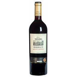 Вино Dulong Bordeaux Merlot-Cabernet, червоне, сухе, 12-12,5%, 0,75 л