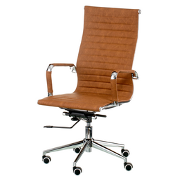 Офісне крісло Special4you Solano artleather світло-коричневе (E5777)