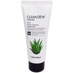 Пенка для умывания Tony Moly Clean Aloe Foam Cleanser с экстрактом алоэ 180 мл