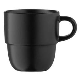 Чашка Ardesto Trento, 390 мл, черная (AR2939TB)