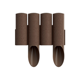 Газонное ограждение Cellfast 4 Standard, коричневый (34-041)