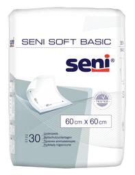 Одноразовые пеленки Seni Soft Basic, 60х60 см, 30 шт. (SE-091-SB30-002)