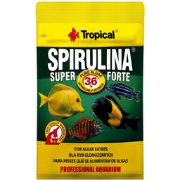 Корм для рыб Tropical Super Spirulina Forte 36%, в виде хлопьев, 12 г