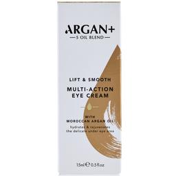 Крем для шкіри навколо очей Argan+ Moroccan Argan Oil Multi Action, 15 мл