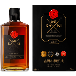 Віскі Kamiki Intense Wood Blended Malt Whiskey, 48%, 0,5 л (827264)