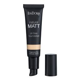 Тональная основа IsaDora Natural Matt Oil-Free Foundation, тон 10 (Porcelain), 35 мл (492765)