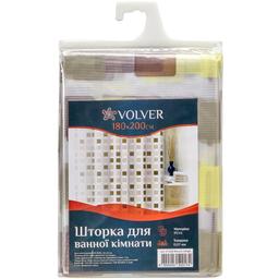 Шторка для ванної Volver Mosaic Beige, 200х180 см (51404)