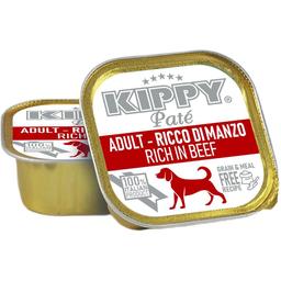 Вологий корм для собак Kippy паштет з яловичиною 150 г