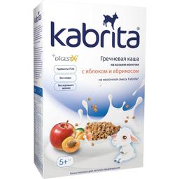 Молочная каша на козьем молоке Kabrita Гречневая с яблоком и абрикосом 180 г