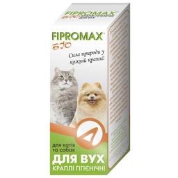 Капли для ушей собак и кошек Fipromax БИО гигиенические, 15 мл
