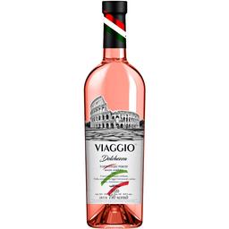 Вино Viaggio Dolchezza, розовое, полусладкое, 0,75 л