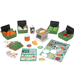 Ігровий набір KidKraft Farmer's Market Play Pack Для супермаркетів (53540)