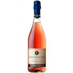 Вино игристое Contessa Matilde Lambrusco dell’Emilia Vino Frizzante Rosato Amabile, розовое, полусладкое, 8%, 0,75 л