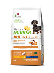 Монопротеїновий сухий корм для собак із чутливим травленням Natural Trainer Dog Sensitive Adult Mini, лосось, 2 кг