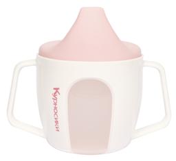Чашка-поїльник Курносики, з твердим носиком, від 12 міс., 150 мл, рожевий (7019 рож)