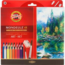 Олівці кольорові Koh-i-Noor Mondeluz акварельні 48 шт. (3713)