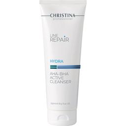 Очищувальний гель для обличчя Christina Line Repair Hydra AHA-BHA Active Cleanser 250 мл