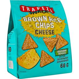 Чипси рисові Trapeza Cheese 60 г (905506)
