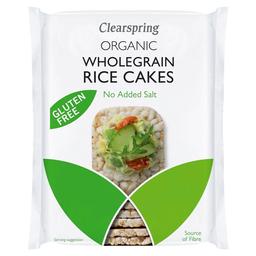 Хлібці рисові Clearspring Organic Rice Cakes без солі органічні 130 г