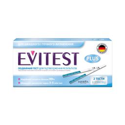Тест-полоска для определения беременности Evitest №2, 2 шт. (3027256)