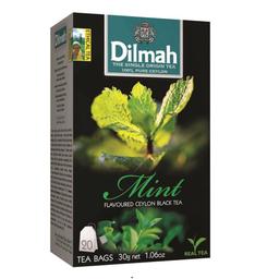 Чай черный Dilmah с ароматом мяты, 20 шт, (831502)