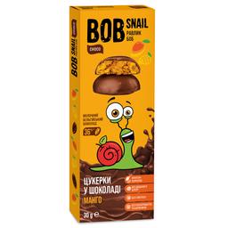Натуральні цукерки Bob Snail Манго у молочному шоколаді, 30 г