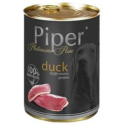 Вологий корм для собак Dolina Noteci Piper Platinum Pure з качкою, 400 г (DN135-303305)