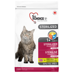 Сухой корм для кастрированных котов и стерилизованных кошек 1st Choice Sterilized 10 кг