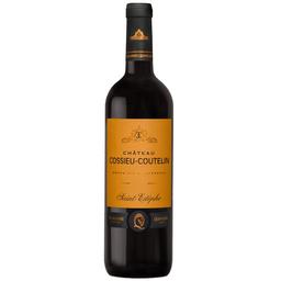 Вино Cheval Quancard Château Cossieu-Coutelin Saint-Estephe AOC, червоне, сухе, 13,5%, 0,75 л