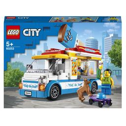Конструктор LEGO City Вантажівка з морозивом, 200 деталей (60253)
